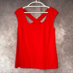 Banana Republic Cross Back Top